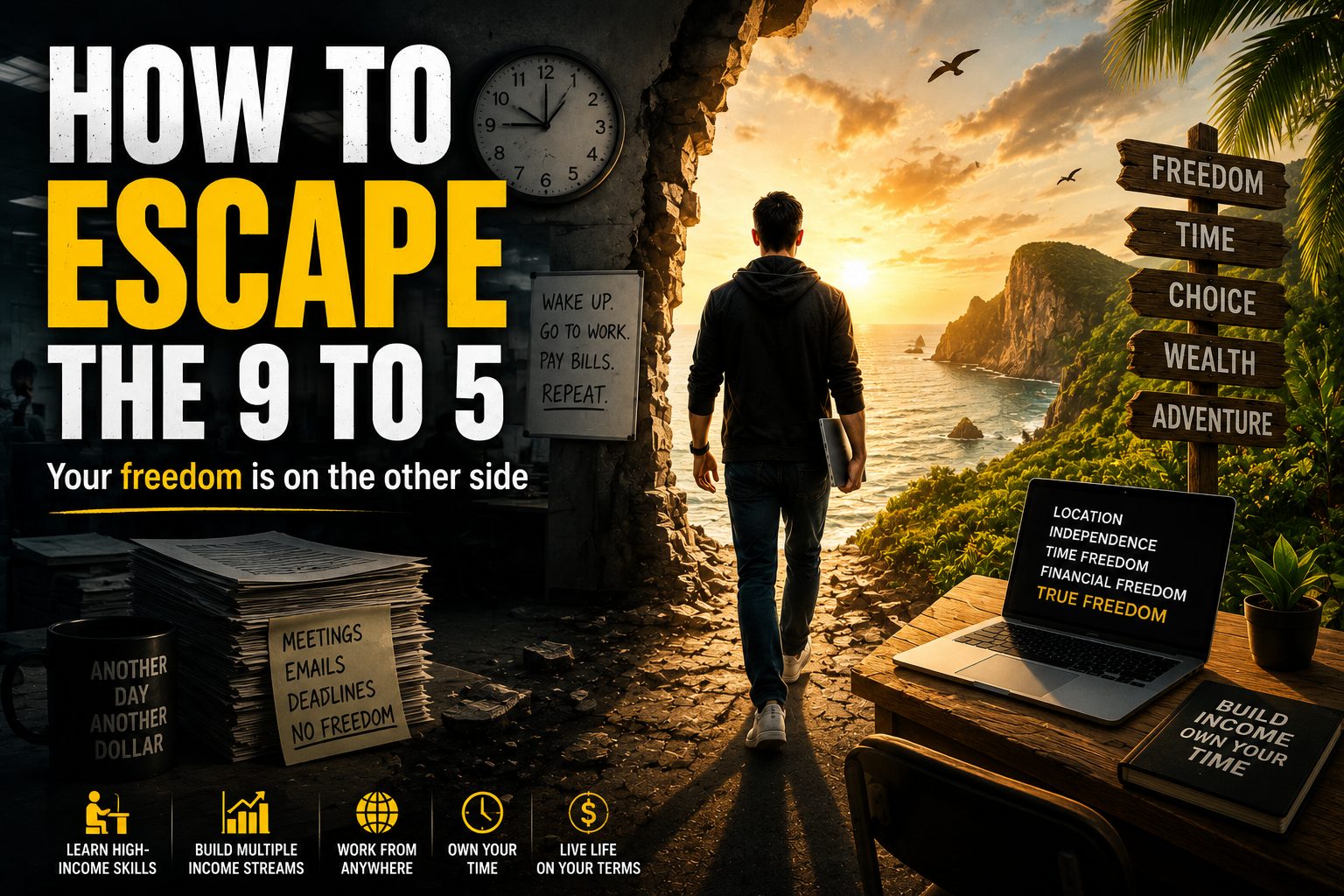 How to escape 9 to 5