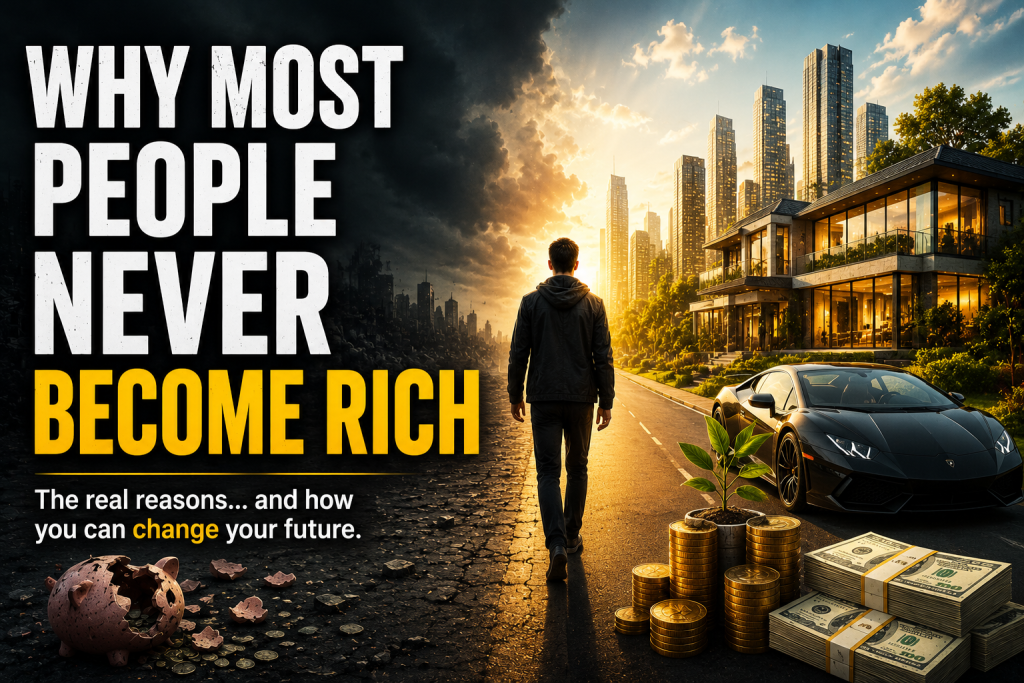Why Most People Never Become Rich