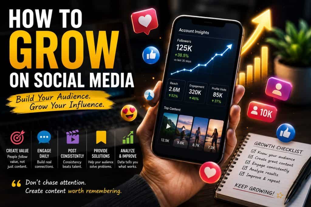 How to Grow on Social Media